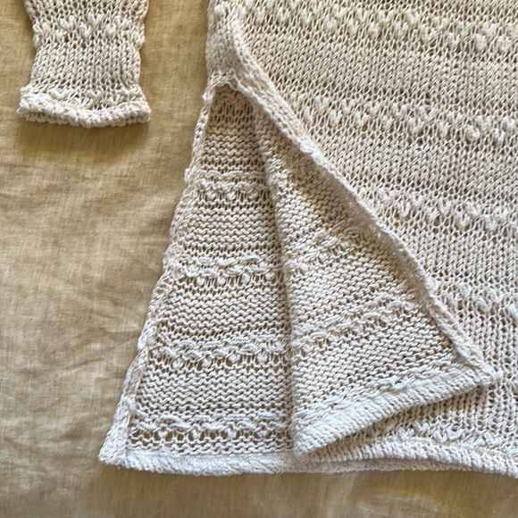 Ro&De - Anthropologie NWOT Ivory Paxton Sweater Tunic - Picture 7 of 13